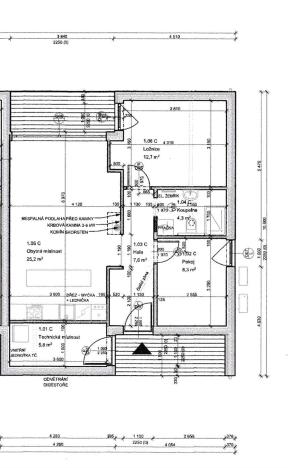 Prodej bytu 3+kk, Frymburk, 75 m2