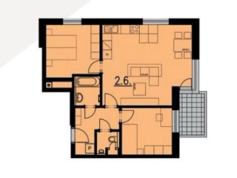 Prodej bytu 3+kk, Havlíčkův Brod, Stromovka, 69 m2