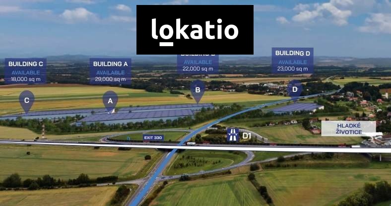 Pronájem skladu, Hladké Životice, 15000 m2