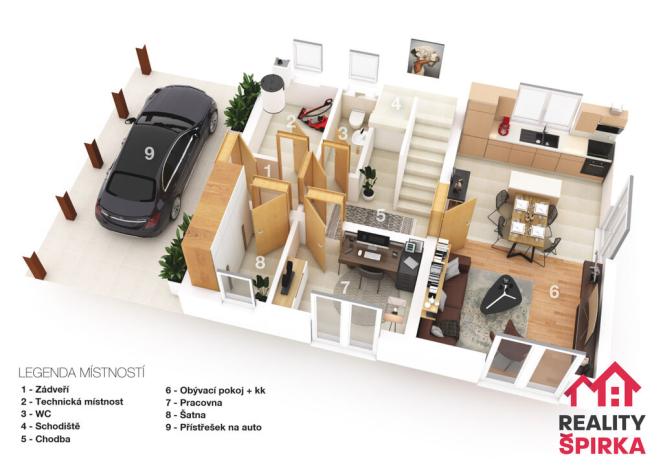 Prodej rodinného domu, Horní Třešňovec, 102 m2