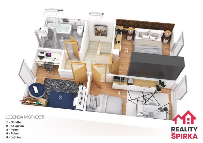 Prodej rodinného domu, Horní Třešňovec, 102 m2