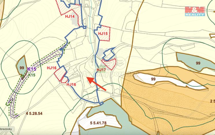 Prodej pozemku pro bydlení, Jílové, 2206 m2