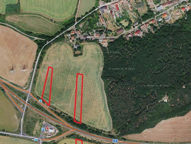 Prodej zemědělské půdy, Postoloprty, 999 m2