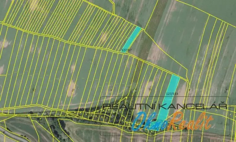 Prodej zemědělské půdy, Mutějovice, 2073 m2