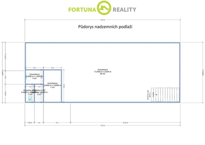 Prodej obchodního prostoru, Ostrava - Moravská Ostrava, Havlíčkovo nábřeží, 455 m2