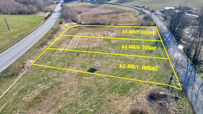 Prodej pozemku pro komerční výstavbu, Hořice na Šumavě, 1895 m2