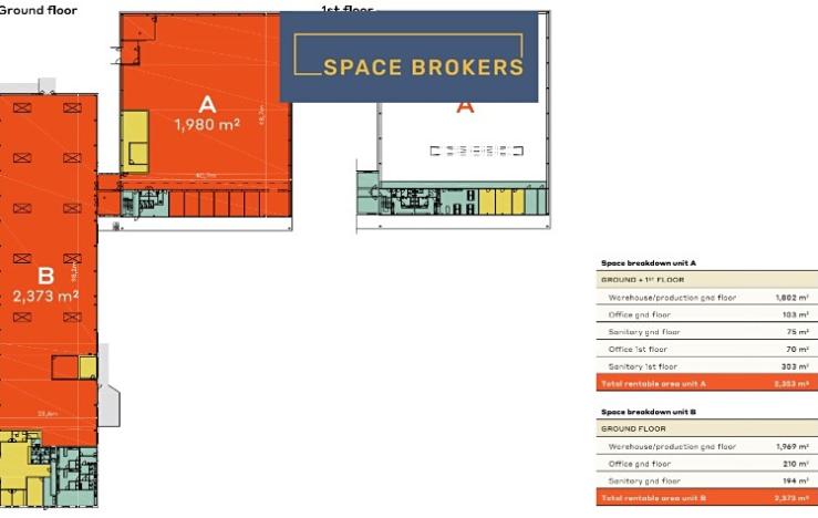 Pronájem skladu, Lysá nad Labem, 4726 m2