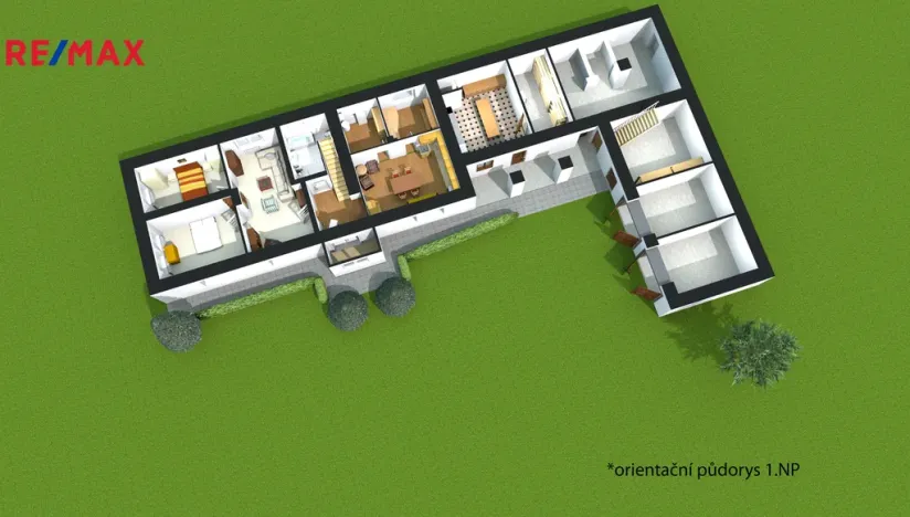 Prodej rodinného domu, Uničov - Renoty, 186 m2