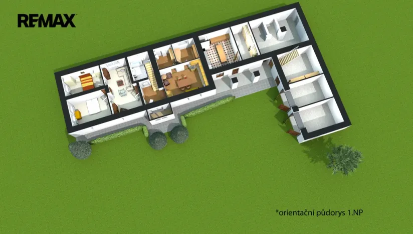 Prodej rodinného domu, Uničov - Renoty, 186 m2