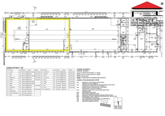 Pronájem skladu, Frýdek-Místek - Frýdek, Národních mučedníků, 1671 m2