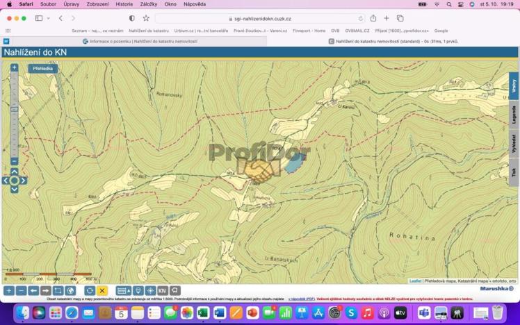 Prodej lesa, Janová, 8457 m2