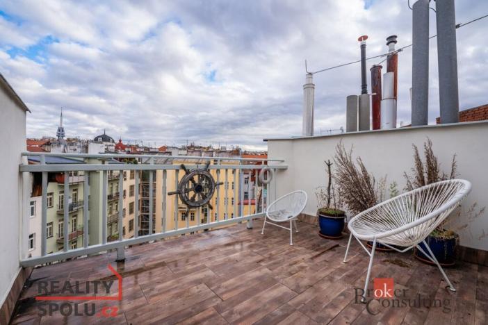 Pronájem bytu 6+kk, Praha - Vinohrady, Balbínova, 240 m2