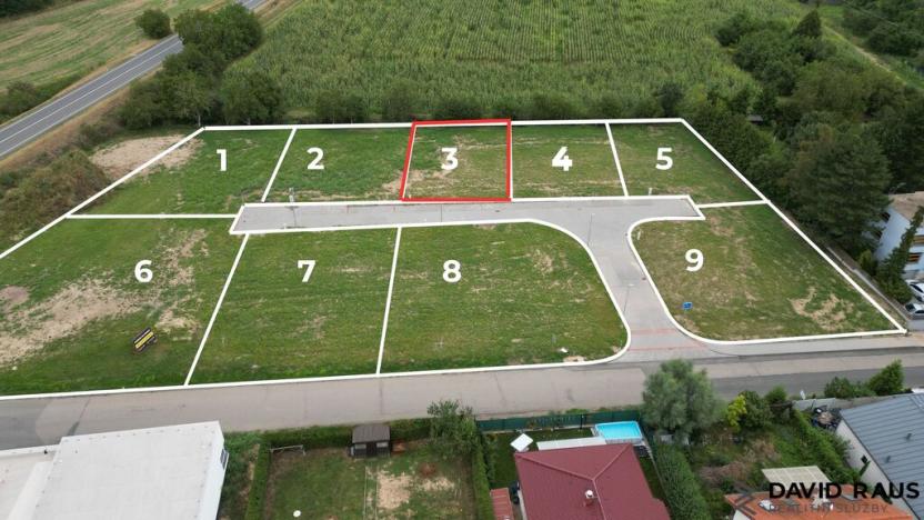 Prodej pozemku pro bydlení, Rajhrad, Štefánikova, 600 m2