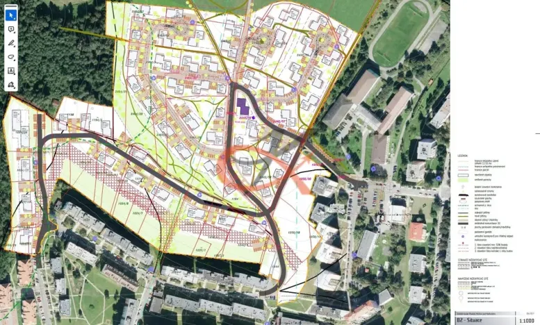 Prodej pozemku pro bydlení, Rožnov pod Radhoštěm, 2876 m2