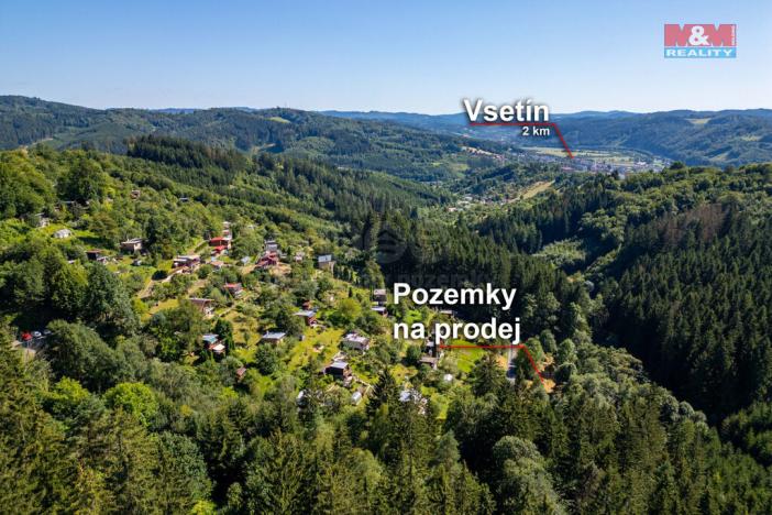 Prodej zahrady, Vsetín, 452 m2