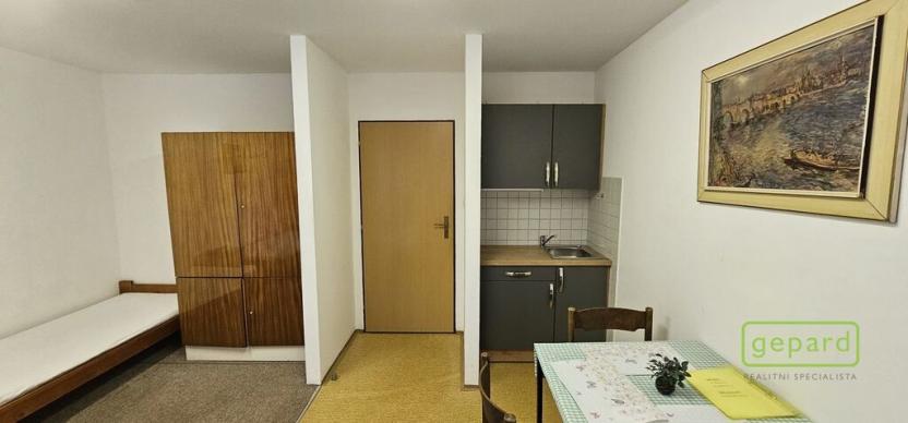 Pronájem bytu 1+kk, Český Krumlov - Nové Spolí, Tichá, 21 m2