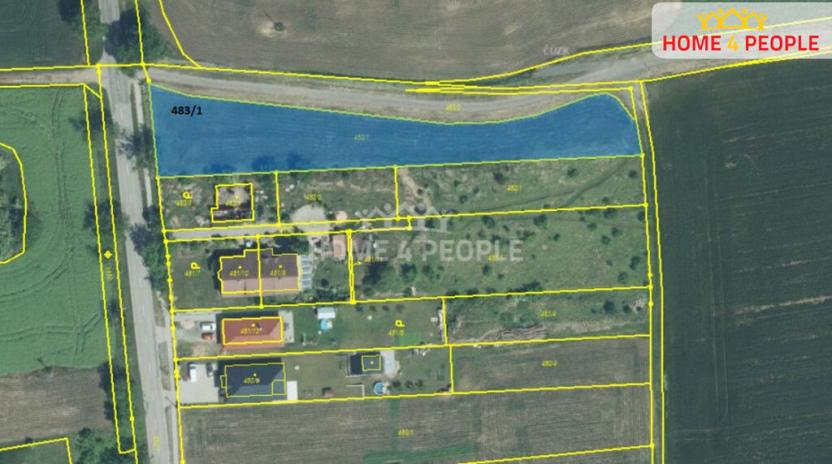 Prodej pozemku pro bydlení, Cvrčovice, 2765 m2