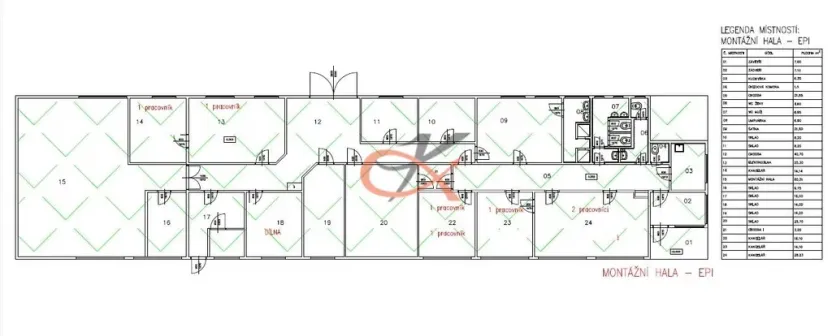 Pronájem výrobních prostor, Rožnov pod Radhoštěm, Tvarůžkova, 400 m2