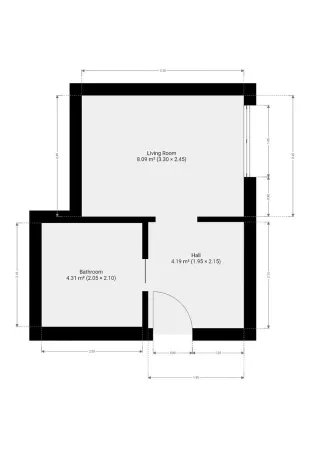 Pronájem bytu 1+kk, Praha - Suchdol, Suchdolské náměstí, 18 m2