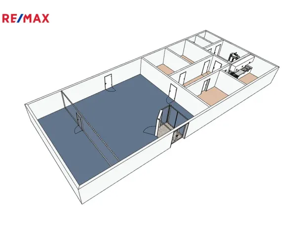 Pronájem obchodního prostoru, Havířov - Šumbark, Lidická, 165 m2