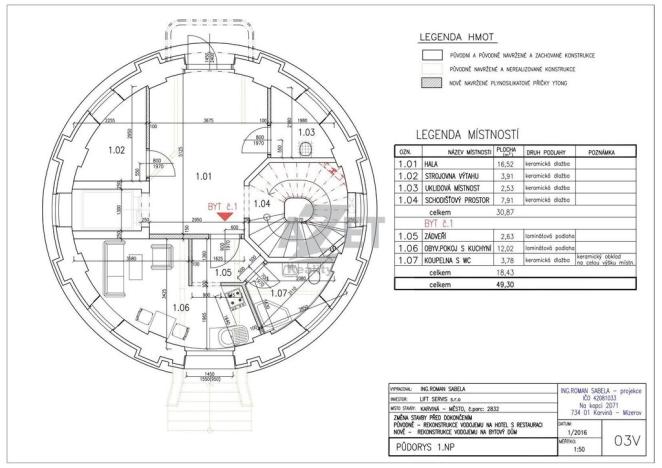 Prodej činžovního domu, Karviná - Hranice, U Vodárny, 574 m2