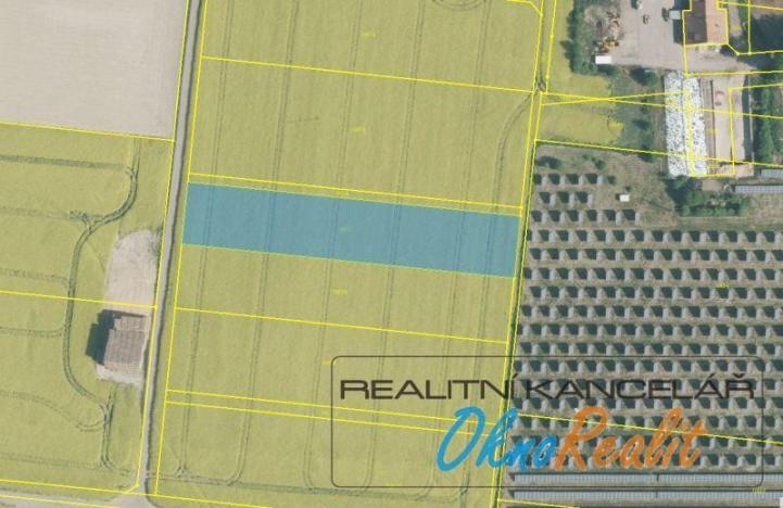 Prodej pozemku pro komerční výstavbu, Horní Moštěnice, Dr. A. Stojana, 3817 m2