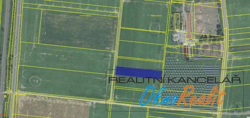 Prodej pozemku pro komerční výstavbu, Horní Moštěnice, Dr. A. Stojana, 3817 m2