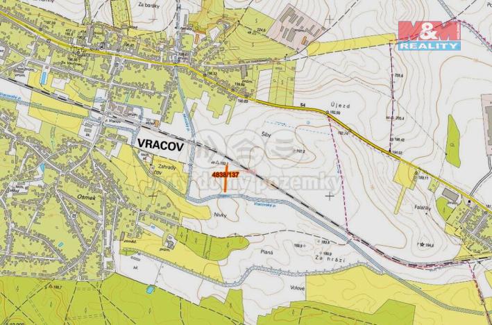 Prodej zemědělské půdy, Vracov, 344 m2