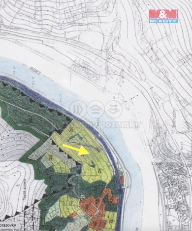 Prodej zahrady, Dolní Zálezly, 385 m2