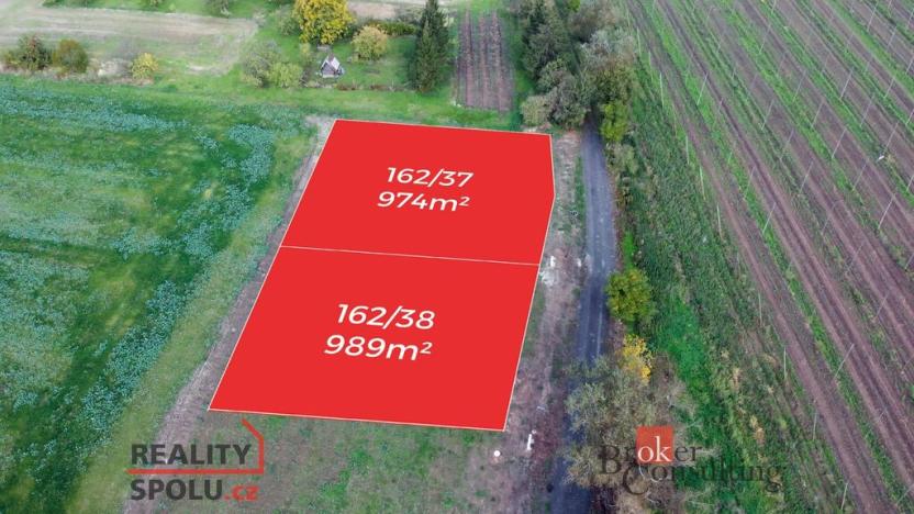 Prodej pozemku pro bydlení, Zbrašín - Hořany, 989 m2