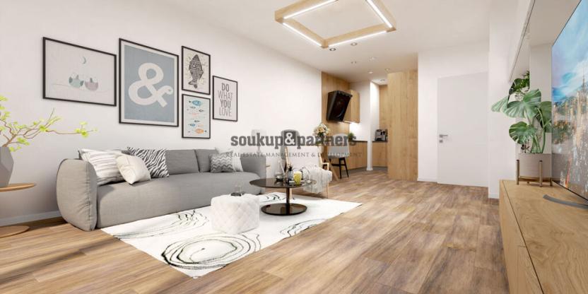 Prodej bytu 2+kk, Praha - Dolní Měcholupy, Kardausova, 55 m2