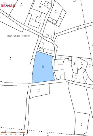 Prodej pozemku pro bydlení, Rožmitál pod Třemšínem, 1167 m2