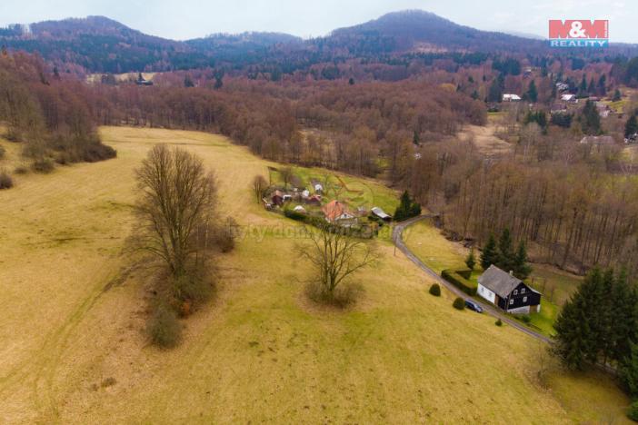 Prodej trvalého travního porostu, Chřibská - Krásné Pole, 1301 m2