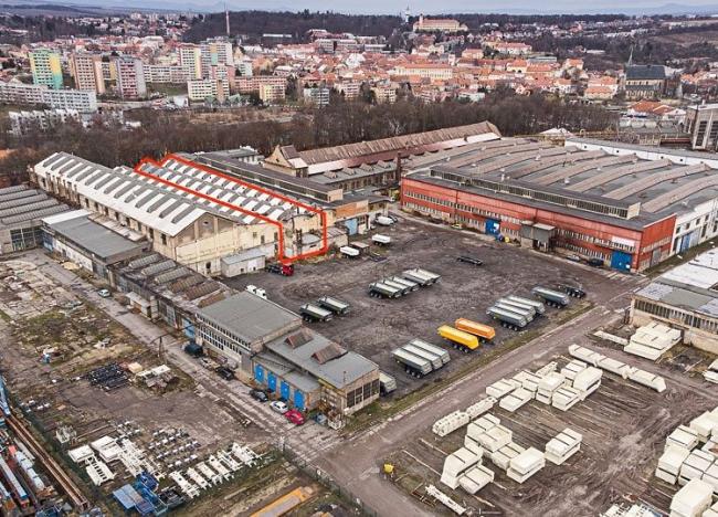 Pronájem skladu, Slaný, Netovická, 1600 m2