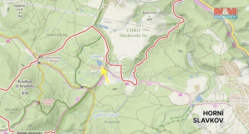 Prodej zahrady, Horní Slavkov, 2308 m2