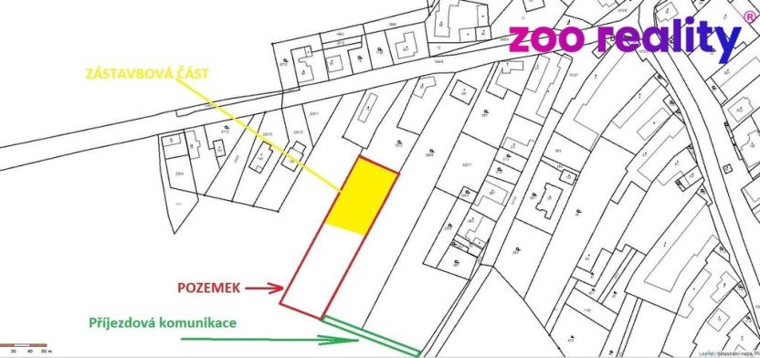 Prodej pozemku pro bydlení, Uničov, 2941 m2