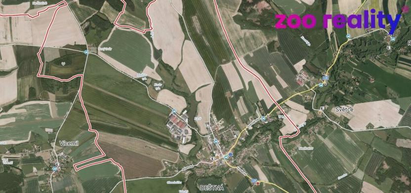 Prodej zemědělské půdy, Deštná, 8927 m2