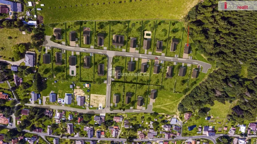 Prodej pozemku pro bydlení, Tři Sekery - Krásné, 1469 m2