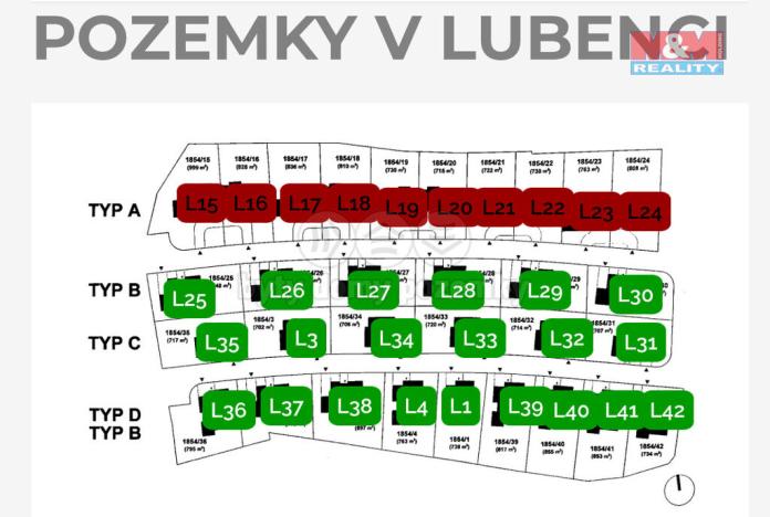 Prodej pozemku pro bydlení, Lubenec, 702 m2