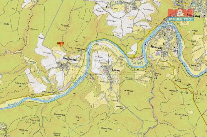 Prodej pozemku, Nezabudice, 2544 m2