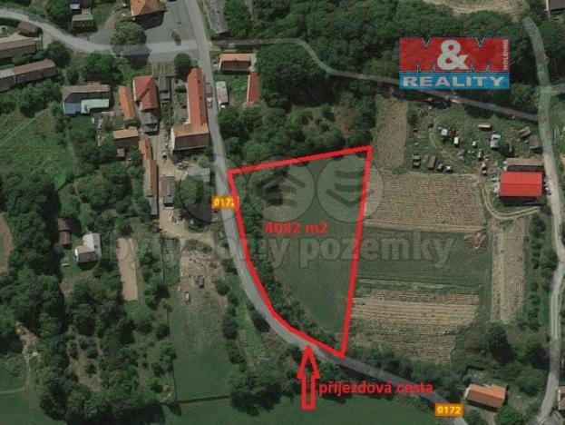 Pronájem louky, Opatovice I, 4032 m2