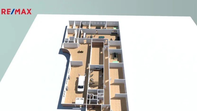 Pronájem obchodního prostoru, Třebíč - Nové Dvory, Viktorinova, 267 m2