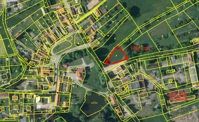 Prodej pozemku pro bydlení, Nová Cerekev - Proseč-Obořiště, 1325 m2