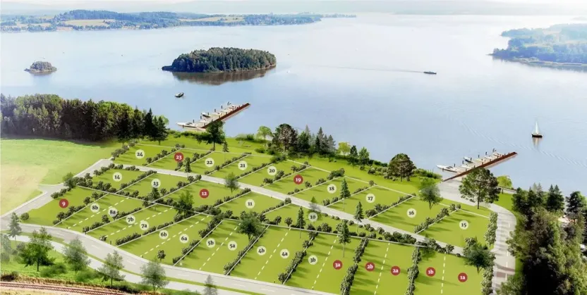 Prodej pozemku pro bydlení, Horní Planá, 1000 m2