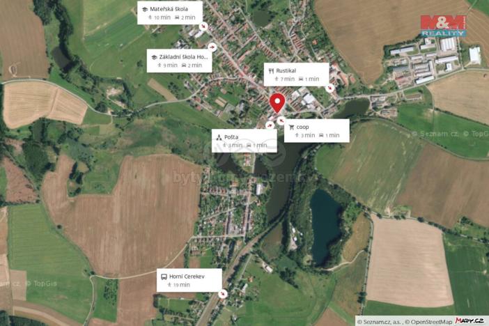 Prodej rodinného domu, Horní Cerekev, nám. T. G. Masaryka, 239 m2