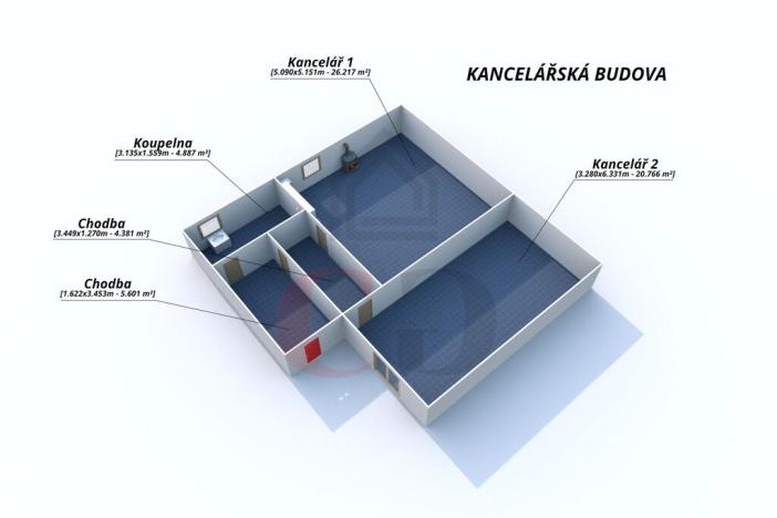 Prodej skladu, Plzeň, Na Roudné, 1982 m2