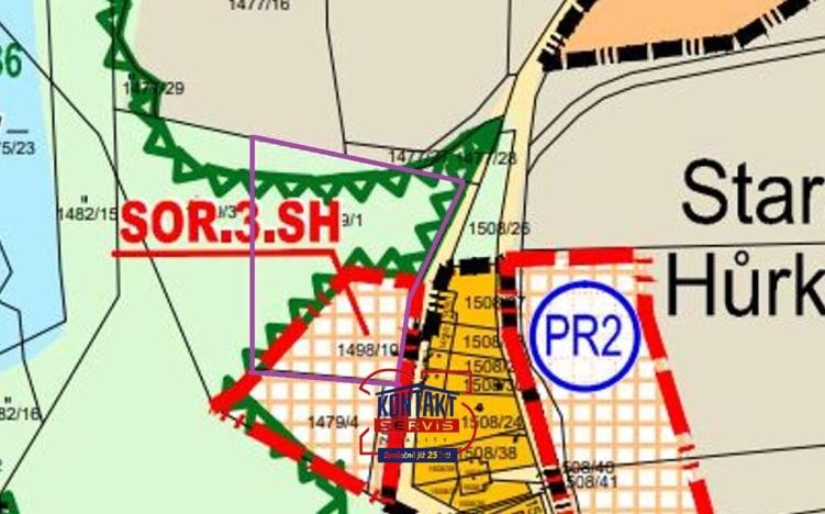 Prodej pozemku, Horní Planá - Hůrka, 3355 m2