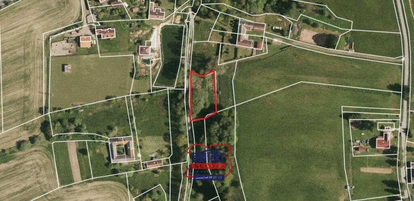 Prodej trvalého travního porostu, Nové Hrady, 1475 m2