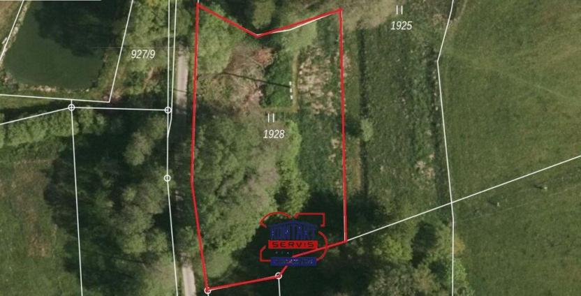 Prodej trvalého travního porostu, Nové Hrady, 1475 m2