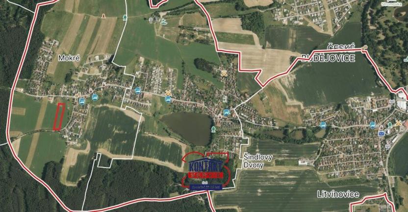 Prodej zemědělské půdy, Litvínovice, 8823 m2